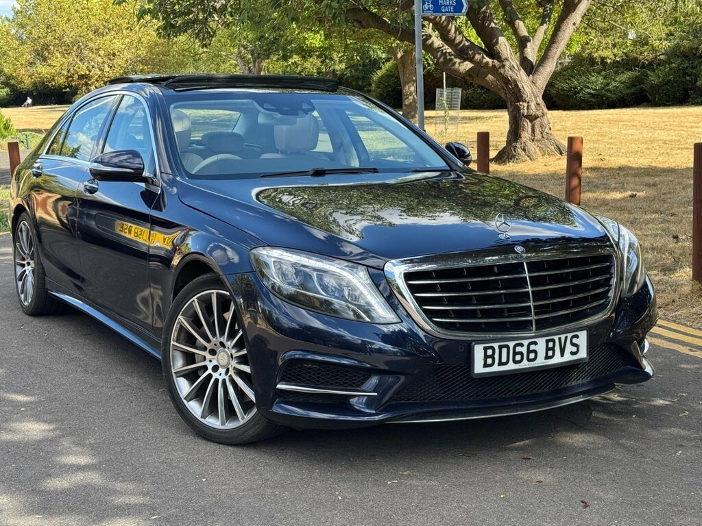 Mercedes-Benz S Class 3.0 S350ld V6 Amg Line G-tronic Euro 6 Ss BD66BVS Blue #5