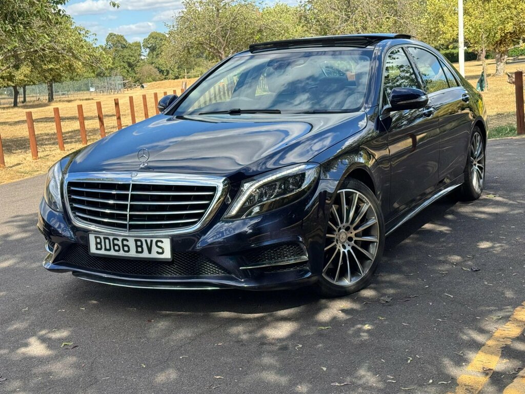 Mercedes-Benz S Class 3.0 S350ld V6 Amg Line G-tronic Euro 6 Ss BD66BVS Blue #6