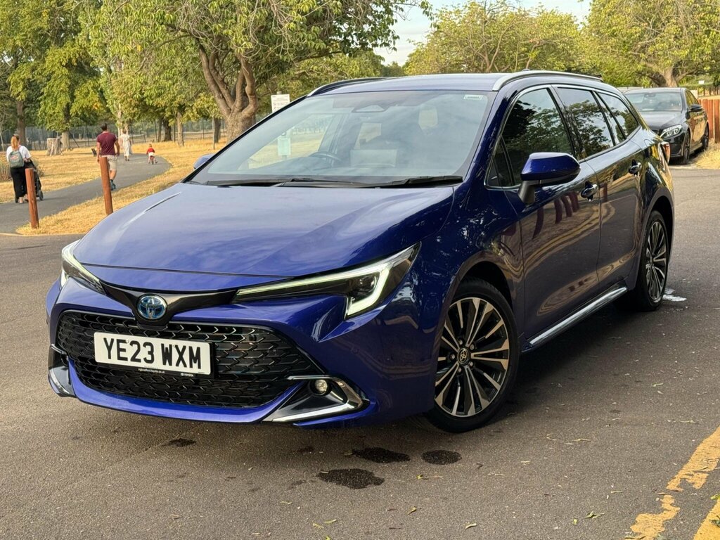 Toyota Corolla 1.8 Vvt-h Design Touring Sports Cvt Euro 6 Ss 5 Blue #3