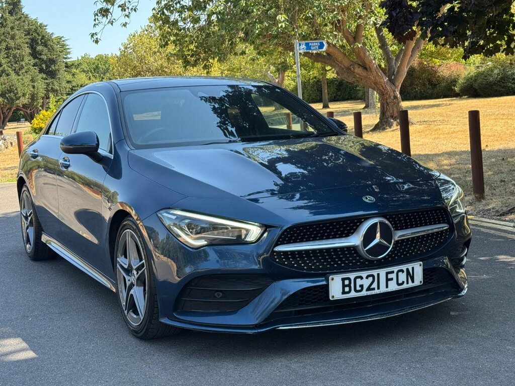 Mercedes-Benz CLA Class 1.3 Cla180 Amg Line Premium Plus 2 Coupe 7G-dct Blue #5