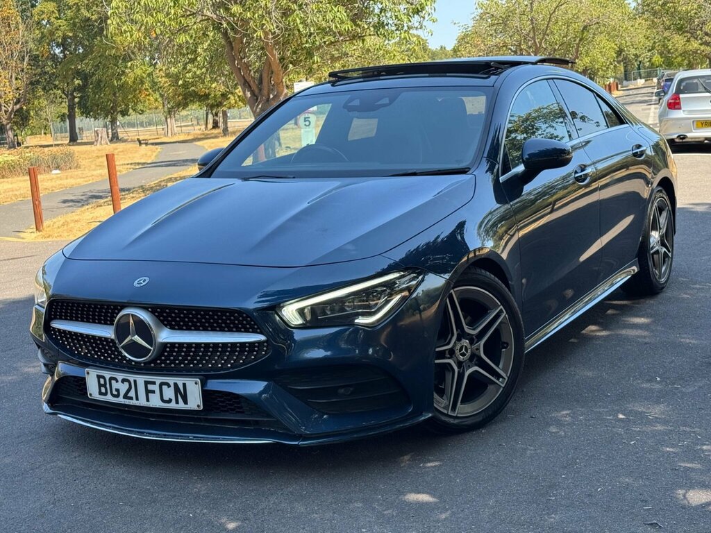 Mercedes-Benz CLA Class 1.3 Cla180 Amg Line Premium Plus 2 Coupe 7G-dct Blue #3