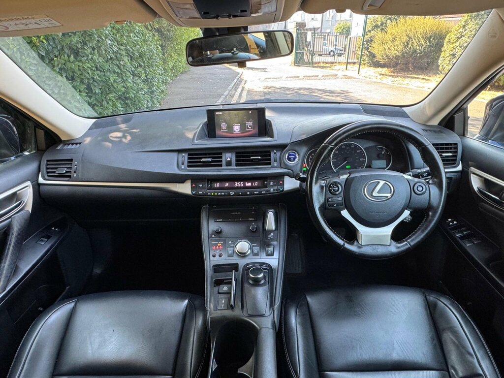 Lexus CT 1.8 200H F Sport Hatchback Hybrid Cvt Black #10
