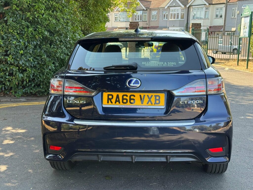 Lexus CT 1.8 200H F Sport Hatchback Hybrid Cvt Black #7