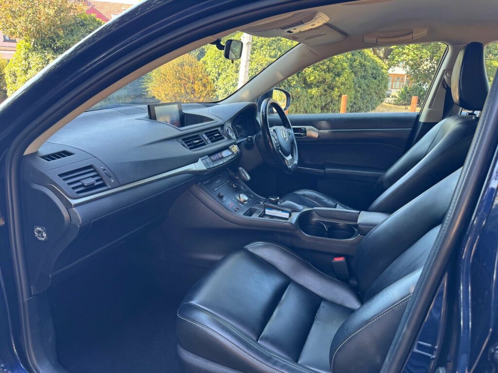 Lexus CT 1.8 200H F Sport Hatchback Hybrid Cvt Black #41