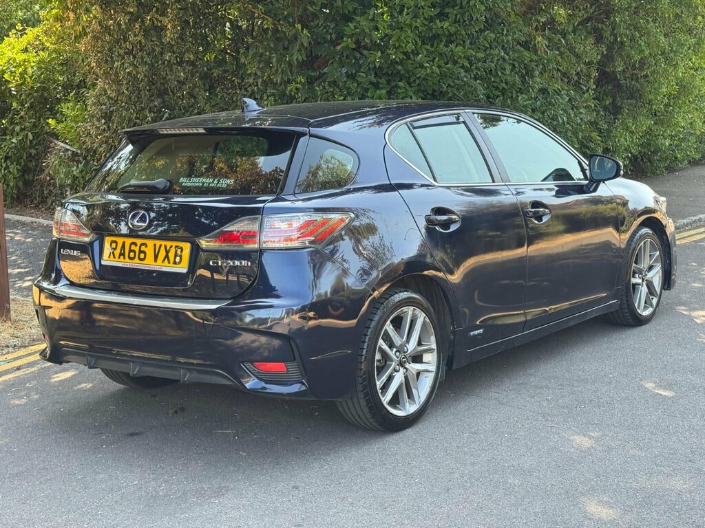 Lexus CT 1.8 200H F Sport Hatchback Hybrid Cvt Black #9