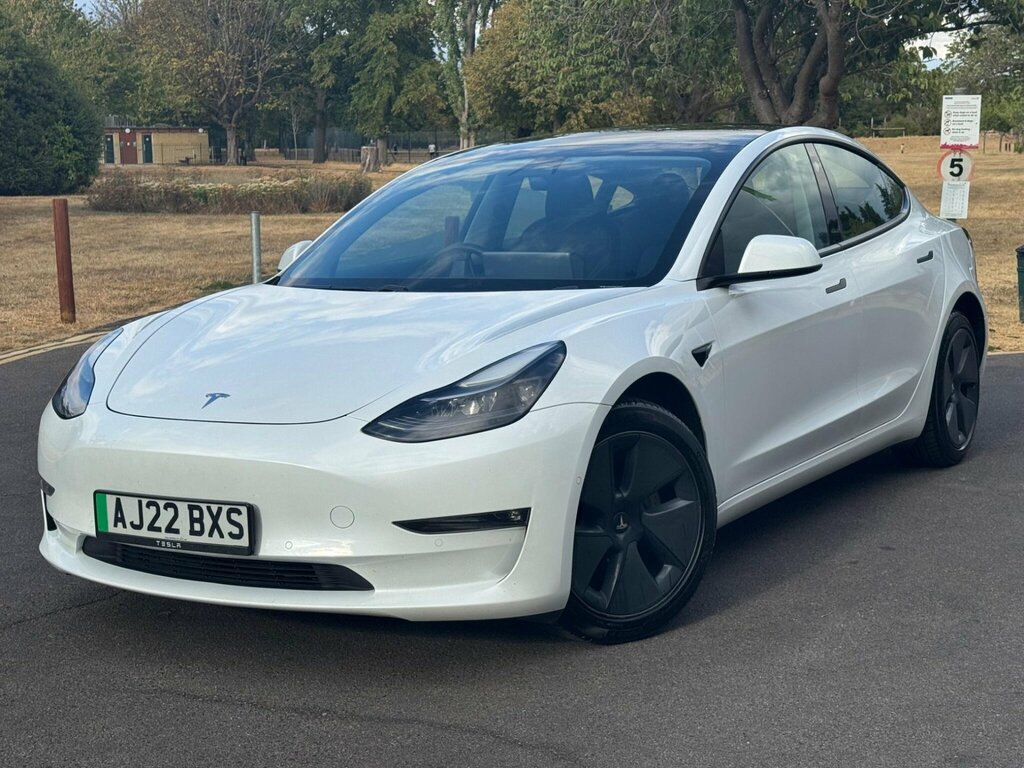 Tesla Model 3 Dual Motor Long Range 4Wde AJ22BXS White #3