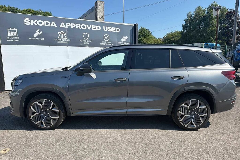 Skoda Kodiaq 1.5 Tsi E-tec Sportline Dsg 7 Seat KP75XCE Grey #4