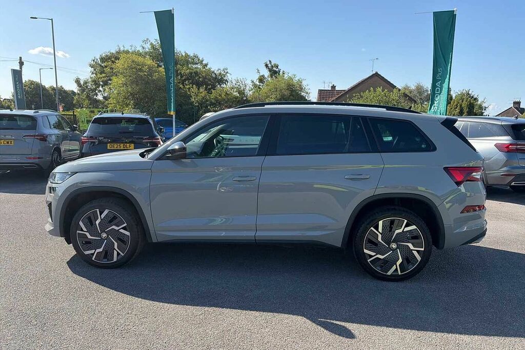 Skoda Kodiaq 2.0 Tsi 245 Vrs 4X4 Dsg 7 Seat DF73UHU Grey #4