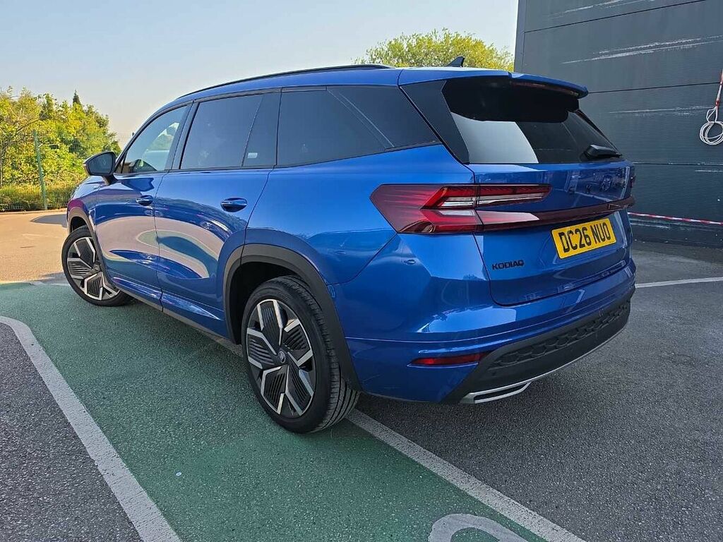 Skoda Kodiaq 1.5 Tsi E-tec Sportline Dsg 7 Seat DC26NUO Blue #3
