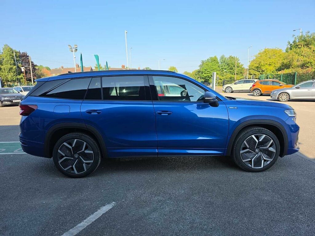 Skoda Kodiaq 1.5 Tsi E-tec Sportline Dsg 7 Seat DC26NUO Blue #4