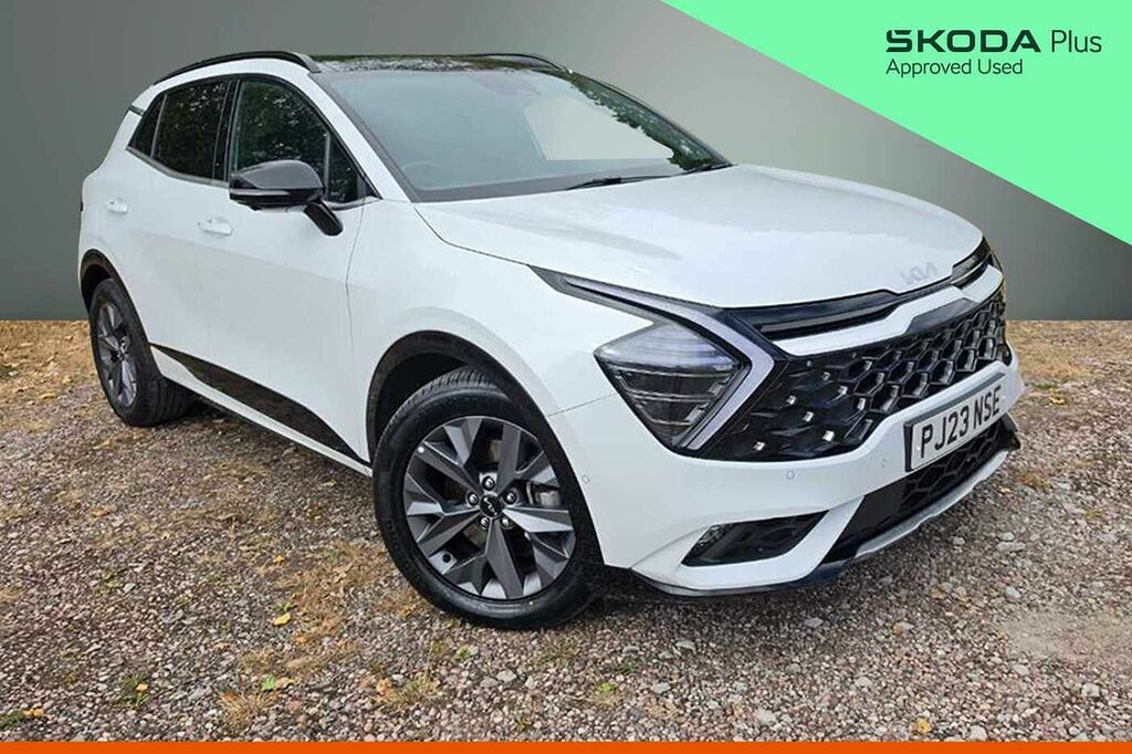 Kia Sportage 1.6T Gdi Hev Gt-line S Awd White