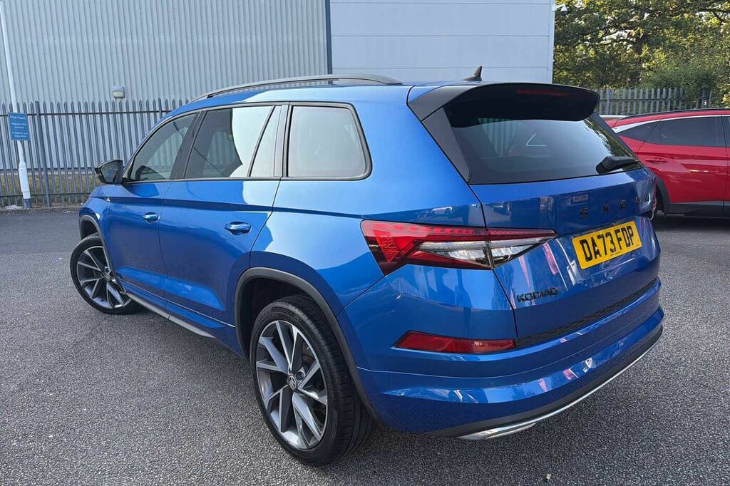 Skoda Kodiaq 1.5 Tsi Sport Line Dsg 7 Seat DA73FDP Blue #3