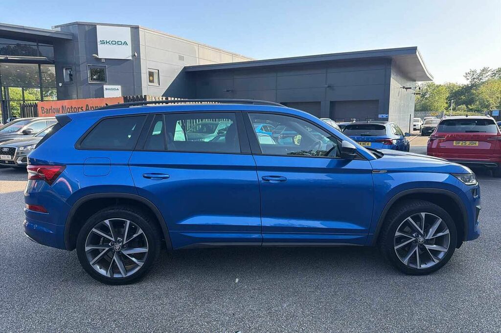 Skoda Kodiaq 1.5 Tsi Sport Line Dsg 7 Seat DA73FDP Blue #4