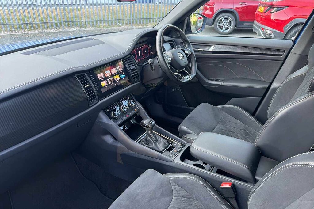 Skoda Kodiaq 1.5 Tsi Sport Line Dsg 7 Seat DA73FDP Blue #2
