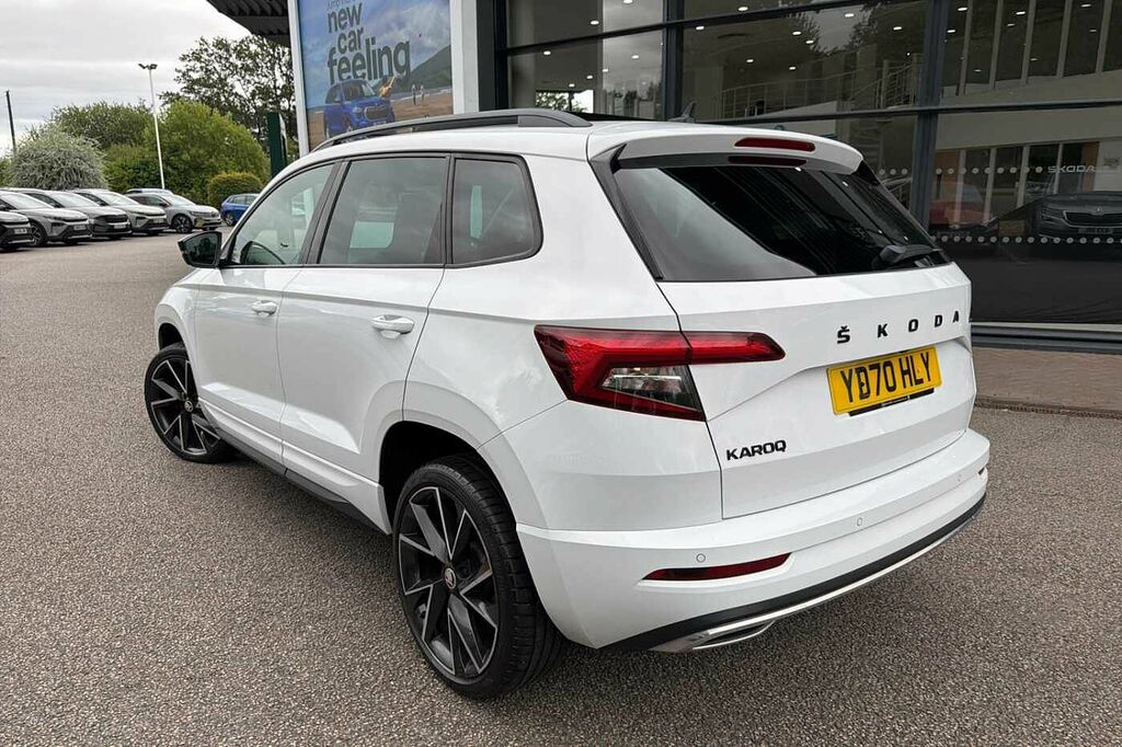 Skoda Karoq 1.5 Tsi Sport Line Dsg YD70HLY White #3