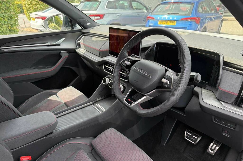 Skoda Kodiaq 2.0 Tsi Vrs 4X4 Dsg 7 Seat DC26RBF White #6