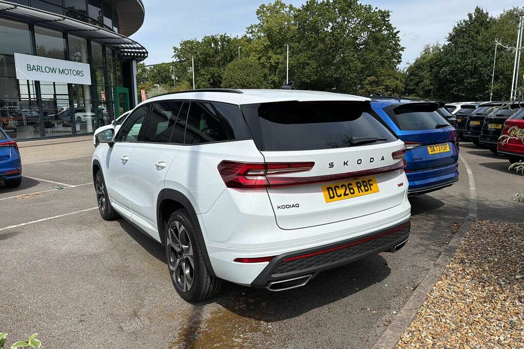 Skoda Kodiaq 2.0 Tsi Vrs 4X4 Dsg 7 Seat DC26RBF White #3