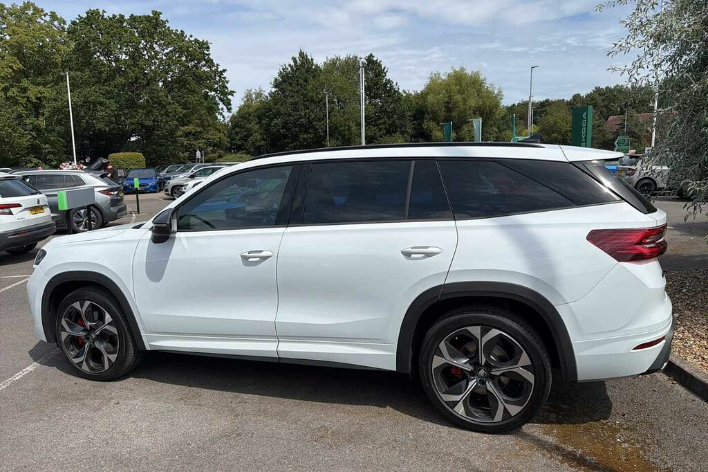 Skoda Kodiaq 2.0 Tsi Vrs 4X4 Dsg 7 Seat DC26RBF White #4