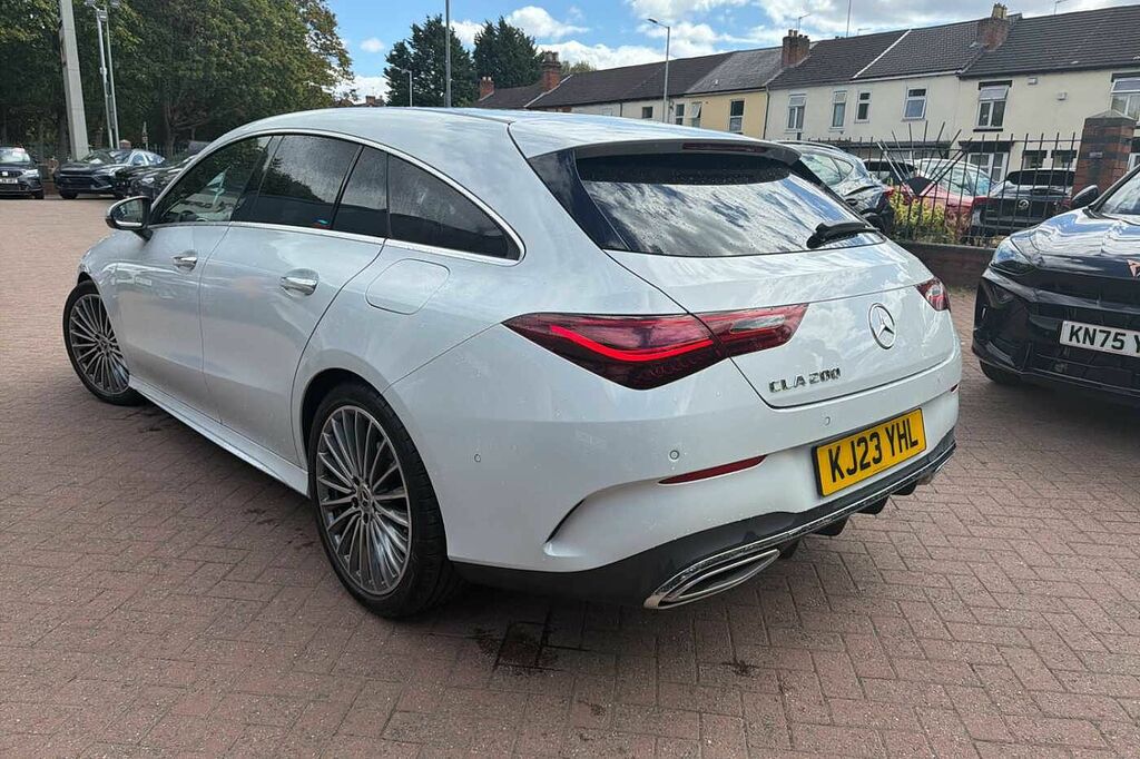 Mercedes-Benz CLA Class 200 Amg Line Premium Tip White #3