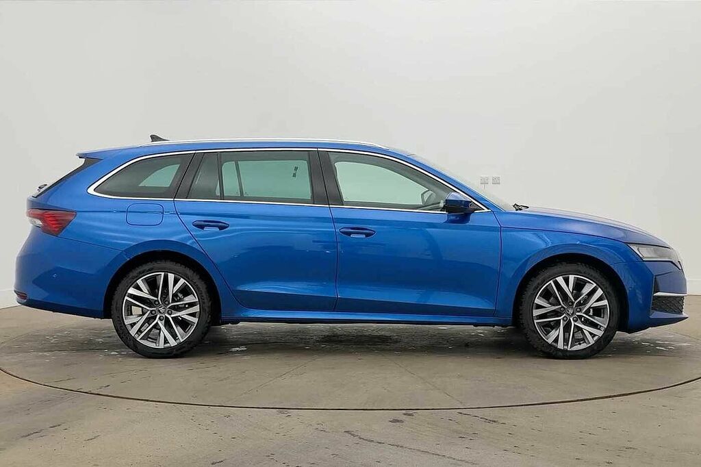 Skoda Octavia 2.0 Tdi 150 Se L Dsg Blue #4