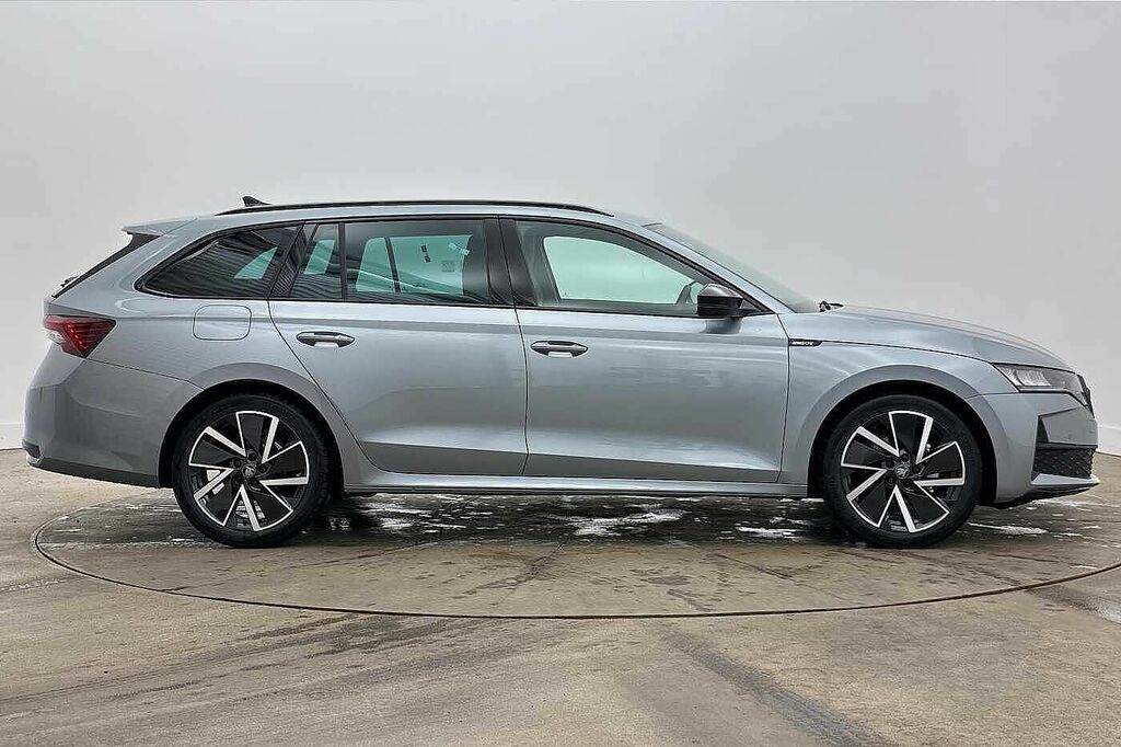 Skoda Octavia 1.5 Tsi 150 E-tec Sportline Dsg Silver #4
