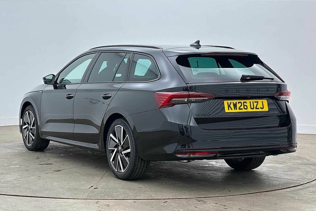 Skoda Octavia 1.5 Tsi 150 E-tec Sportline Dsg KW26UZJ Black #3