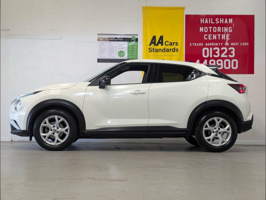 Nissan Juke 1.0 Dig-t N-connecta Suv Euro 6 YB71FNU White #3