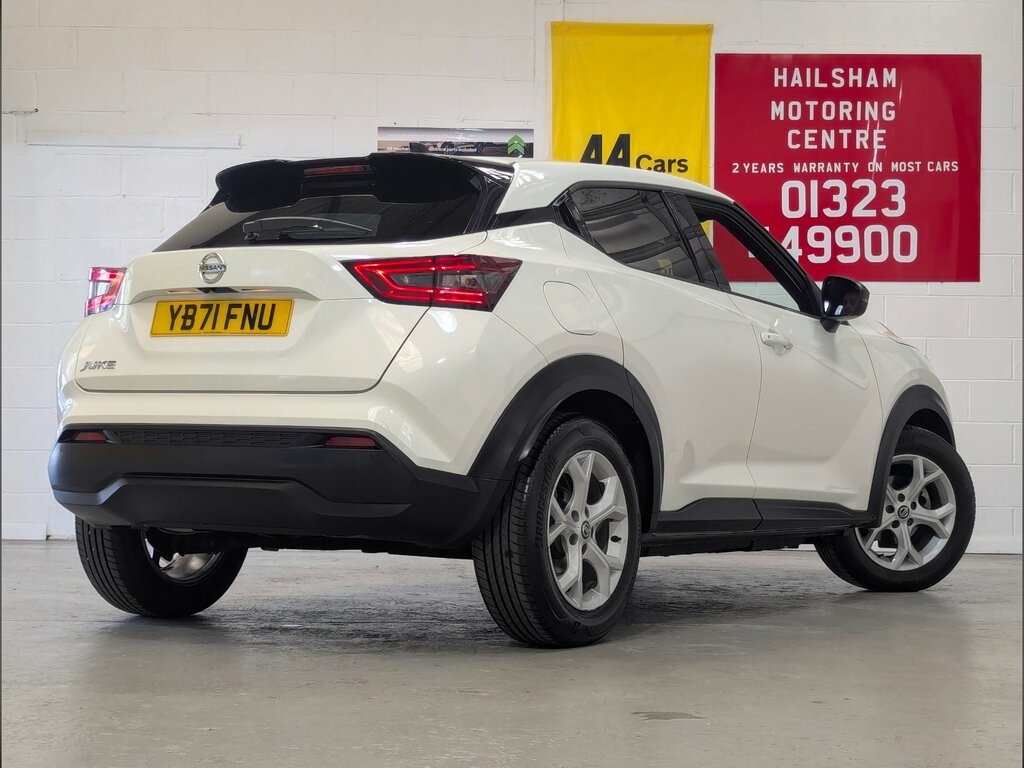 Nissan Juke 1.0 Dig-t N-connecta Suv Euro 6 YB71FNU White #5