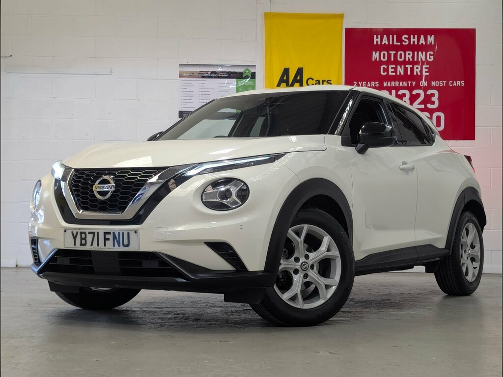 Nissan Juke 1.0 Dig-t N-connecta Suv Euro 6 YB71FNU White #2