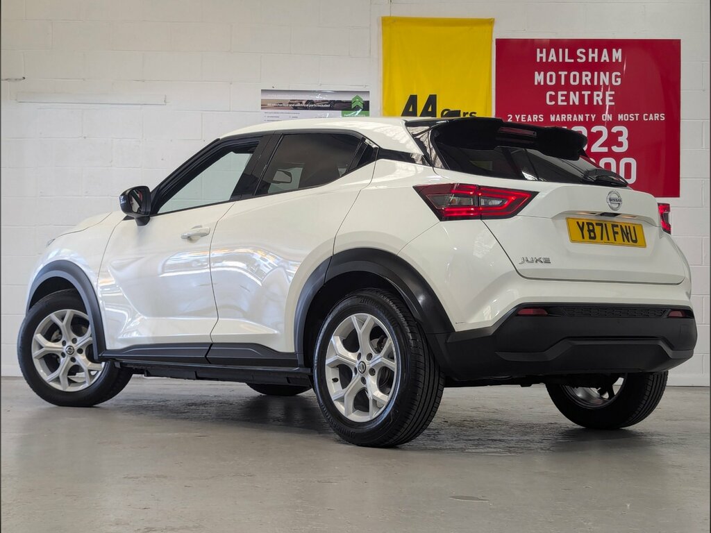 Nissan Juke 1.0 Dig-t N-connecta Suv Euro 6 YB71FNU White #4