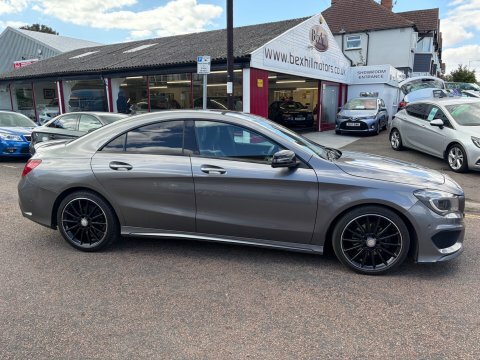 Mercedes-Benz CLA Class 2.1 Cla220 Cdi Amg Sport 170 Bhp Purple #8