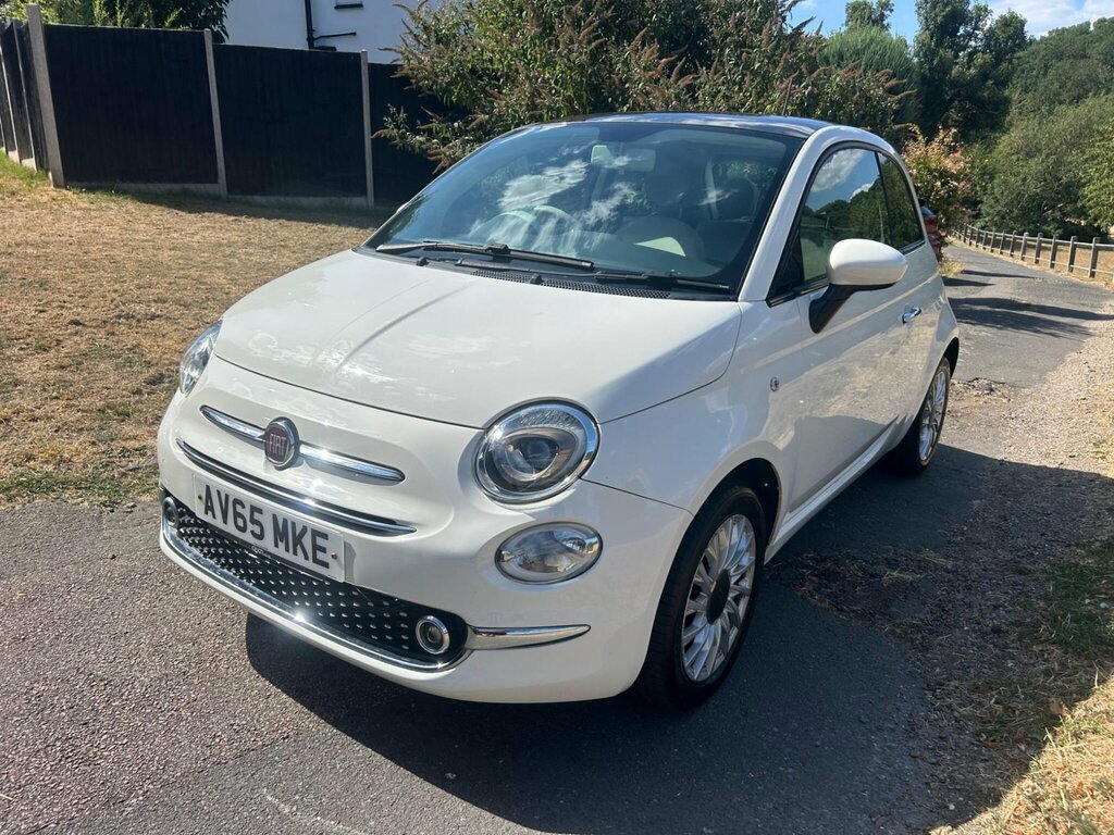 Fiat 500 1.2 Lounge Euro 6 Ss White #3