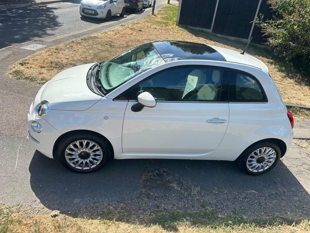 Fiat 500 1.2 Lounge Euro 6 Ss White #4