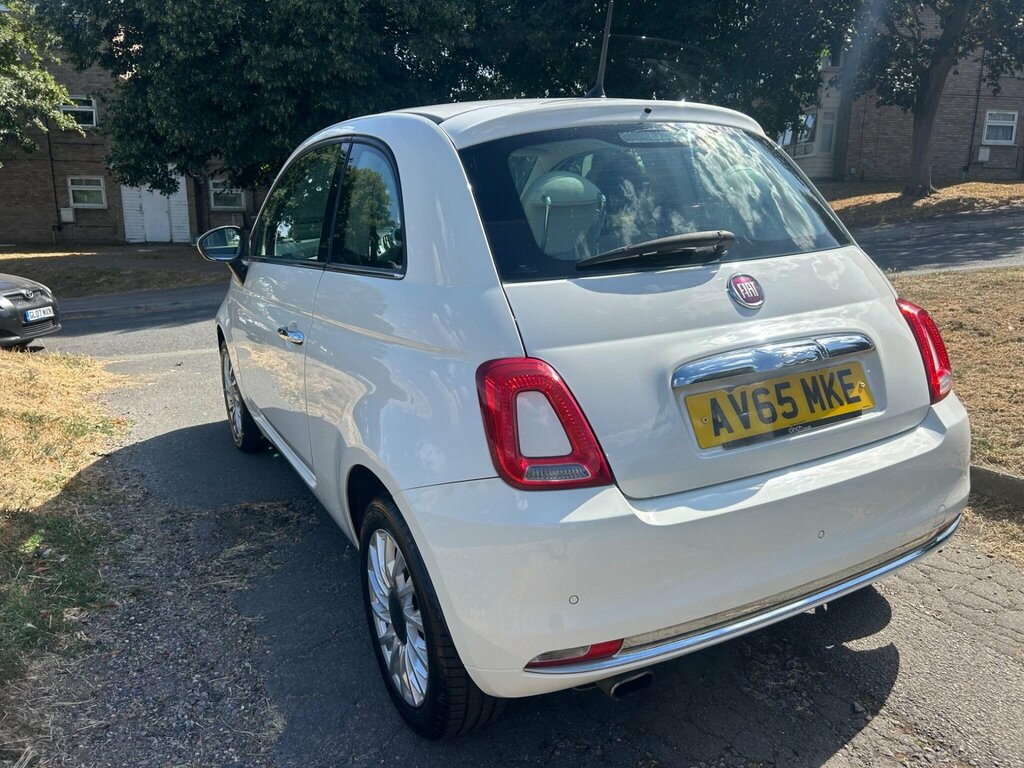 Fiat 500 1.2 Lounge Euro 6 Ss White #5