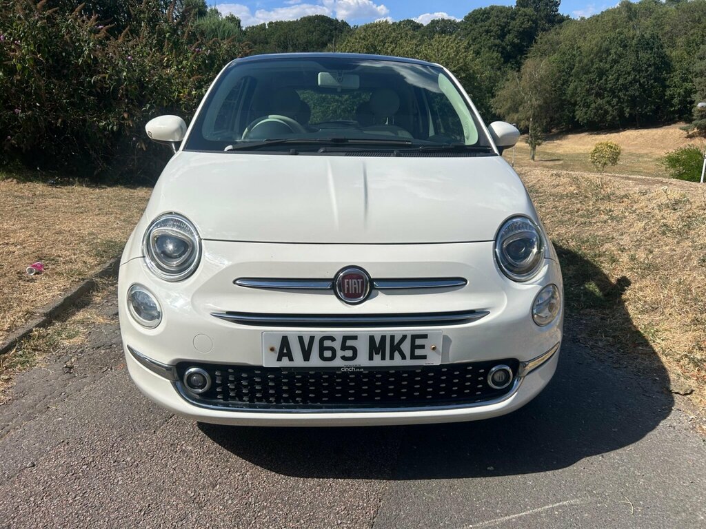 Fiat 500 1.2 Lounge Euro 6 Ss White #2