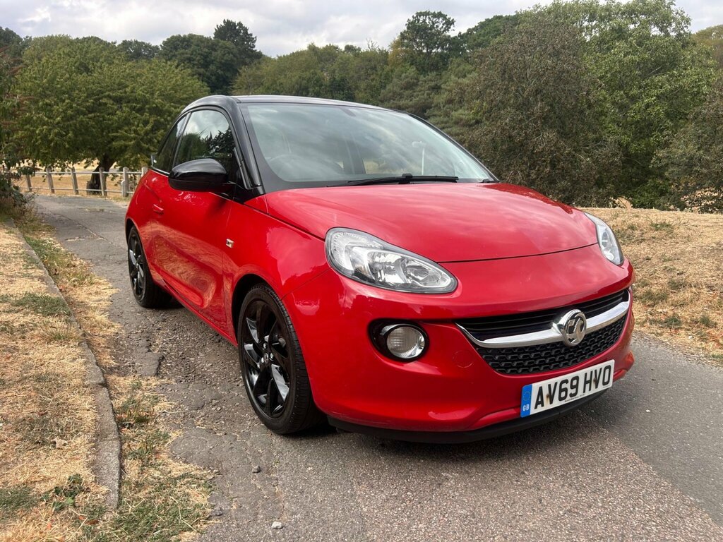 Vauxhall Adam 1.2I Griffin Euro 6 Red