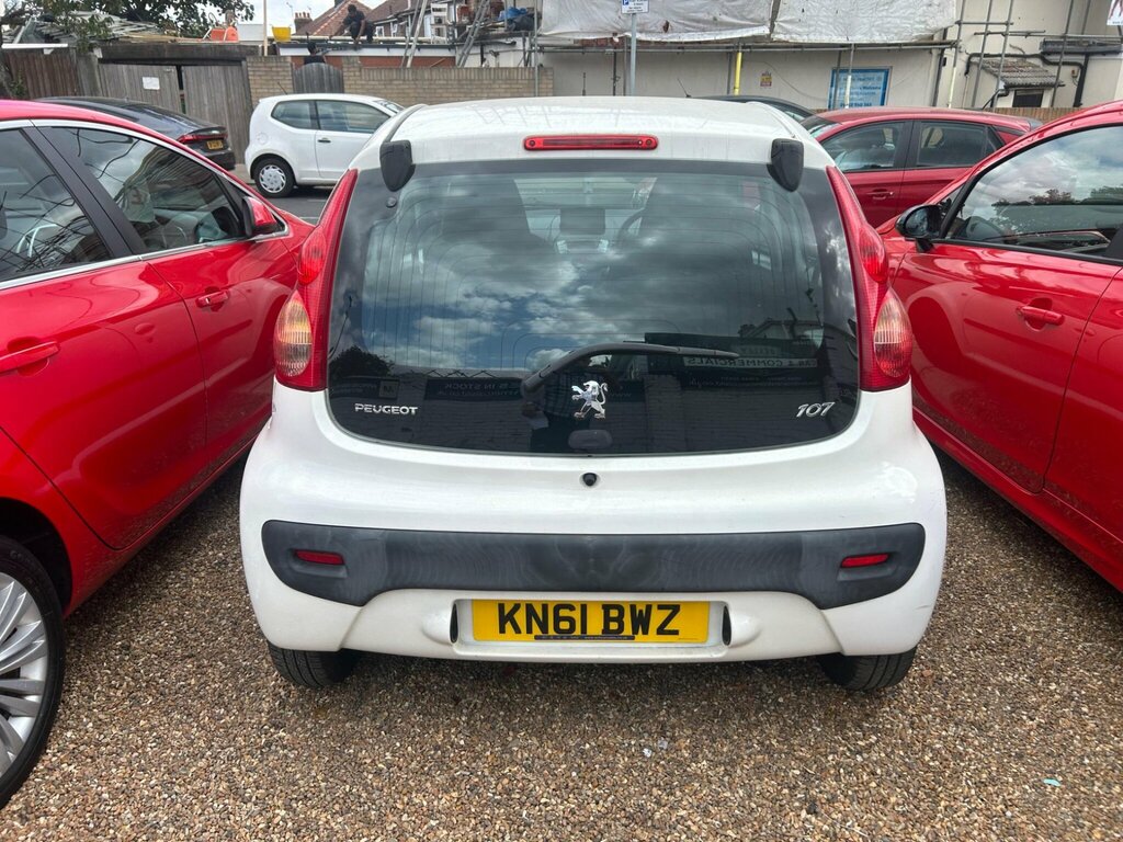 Peugeot 107 1.0 12V Urban Euro 5 White #5