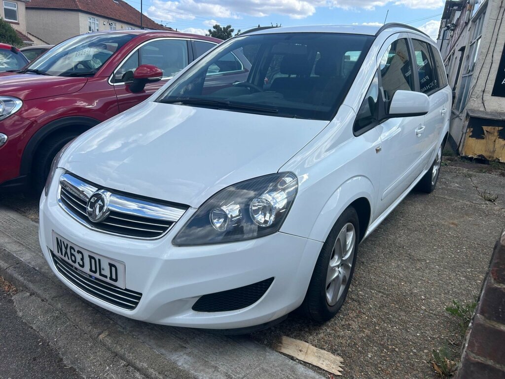 Vauxhall Zafira 1.6 16V Exclusiv Euro 5 NX63DLD White #3