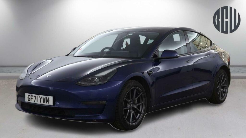 Tesla Model 3 Long Range Blue #2