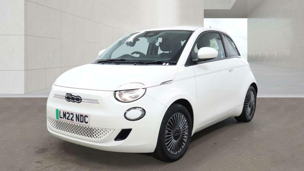 Fiat 500E Icon White #2