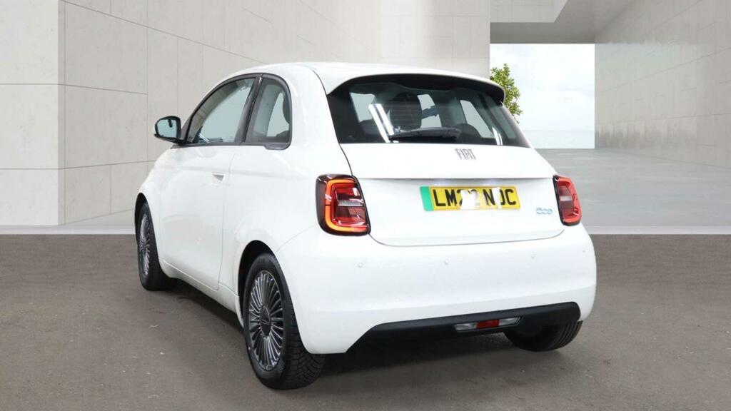 Fiat 500E Icon White #3