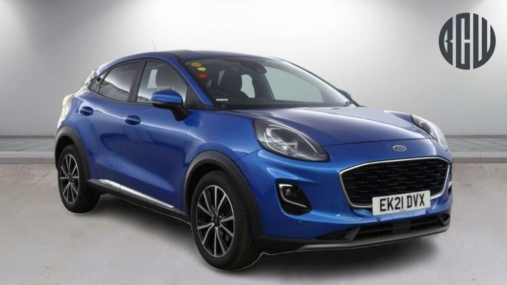 Ford Puma Titanium Blue