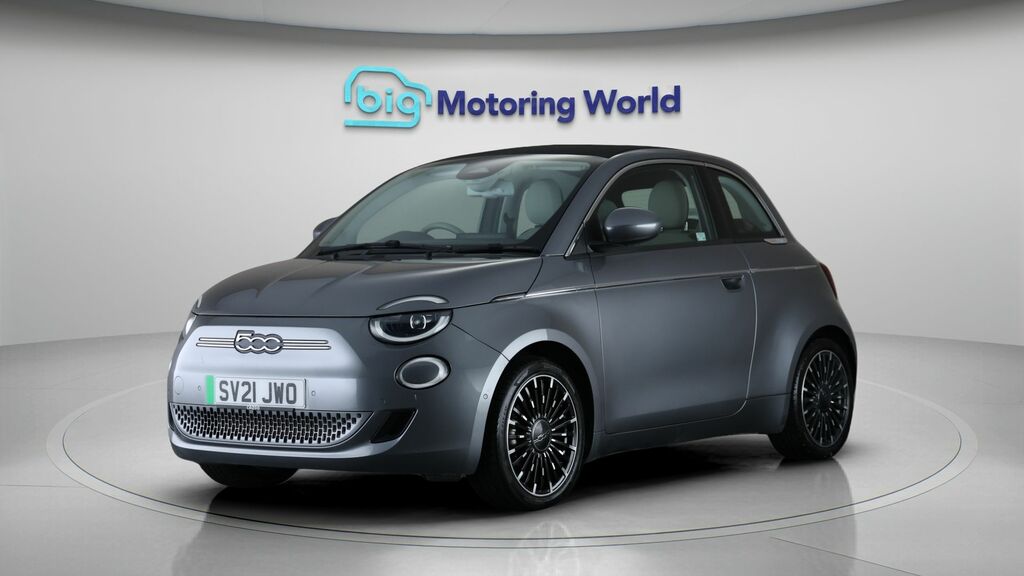 Fiat 500E C La Prima Grey #3