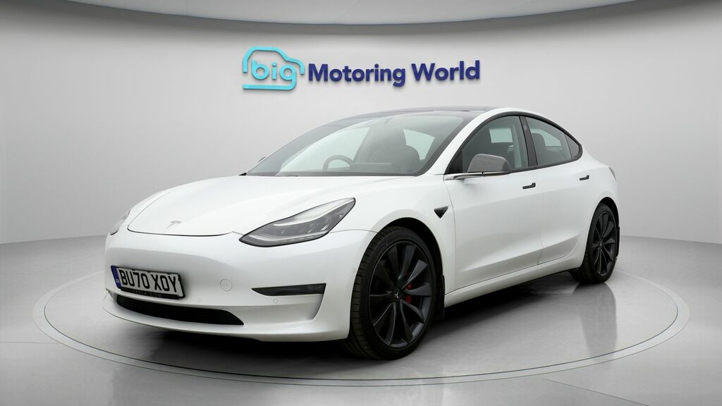 Tesla Model 3 Performance White #3