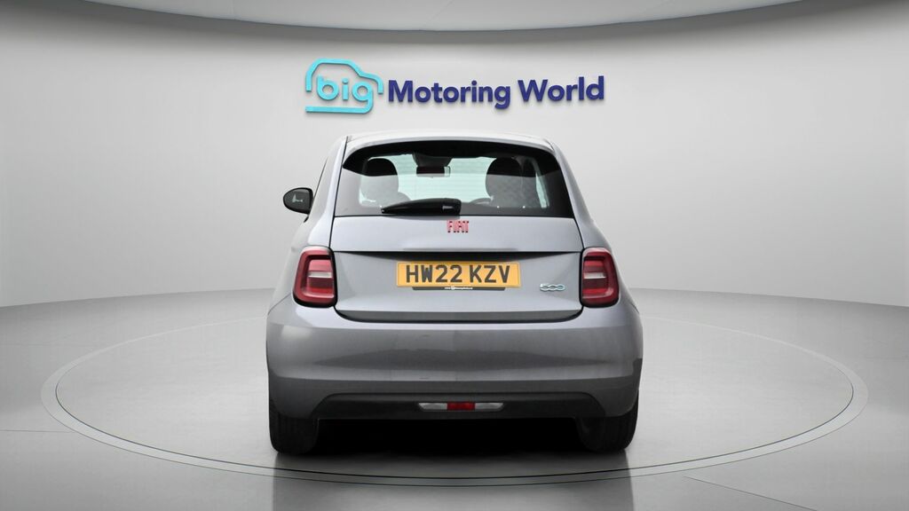 Fiat 500E Red Grey #6