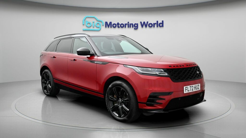 Land Rover Range Rover Velar R-dynamic Se Red