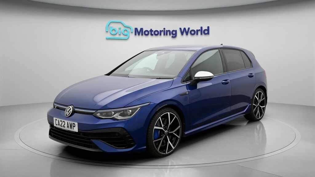 Volkswagen Golf R Blue #3