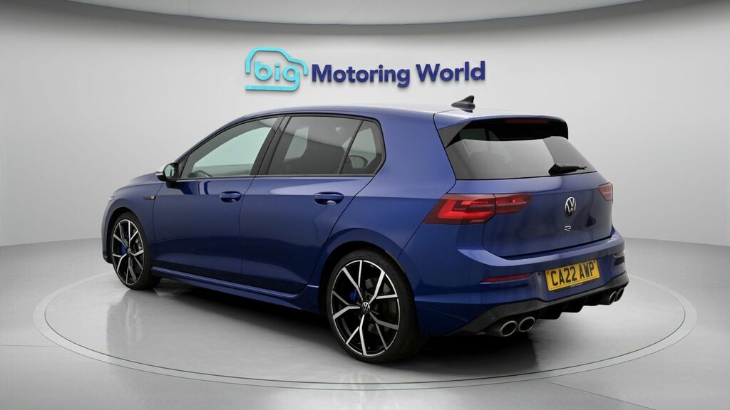 Volkswagen Golf R Blue #5