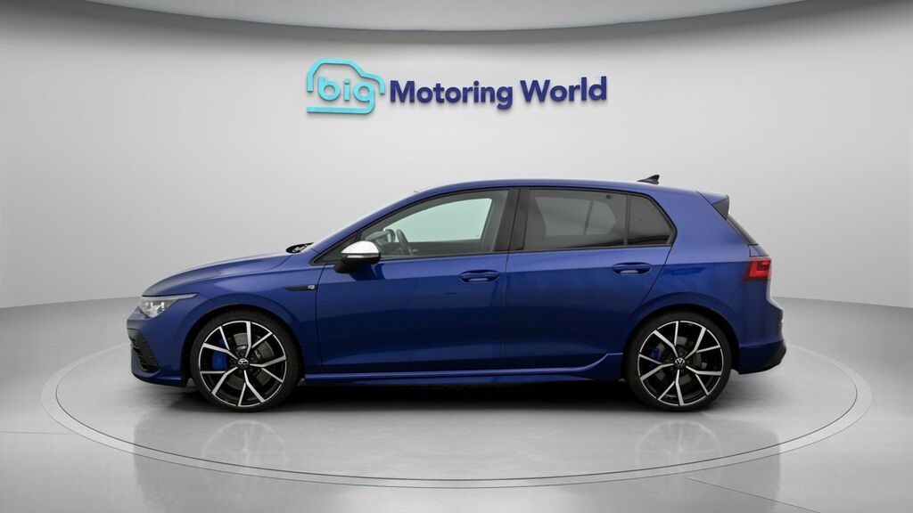 Volkswagen Golf R Blue #4