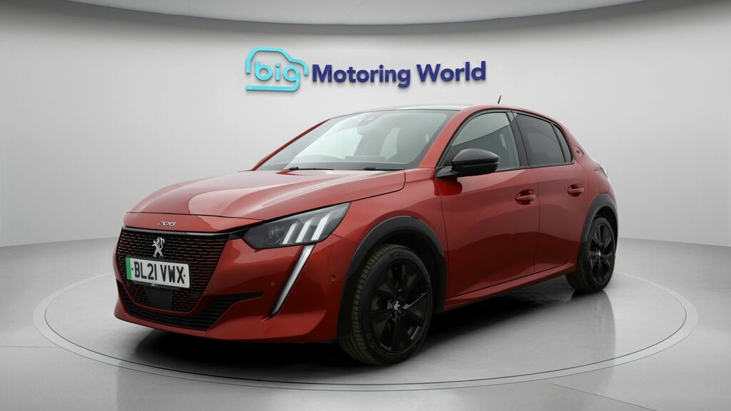 Peugeot e-208 Gt Red #3